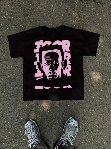 Men's Casual Graphic T-Shirt - "Igor" Letter Print Short Sleeve Tee, Comfortable Round Neck Summer Top for Gym, Outdoor & Streetwear